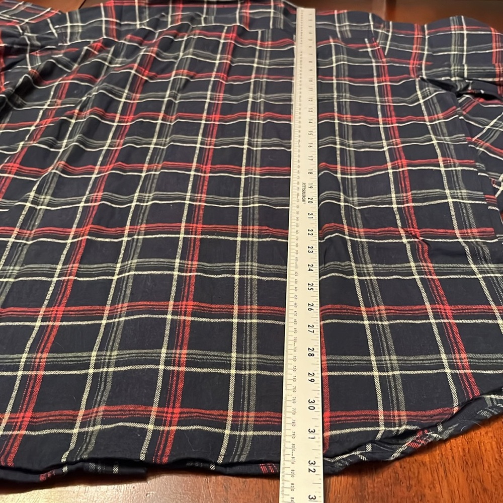 Men's Big Mac Blue and Red Plaid Shirt Large - Picture 4 of 7